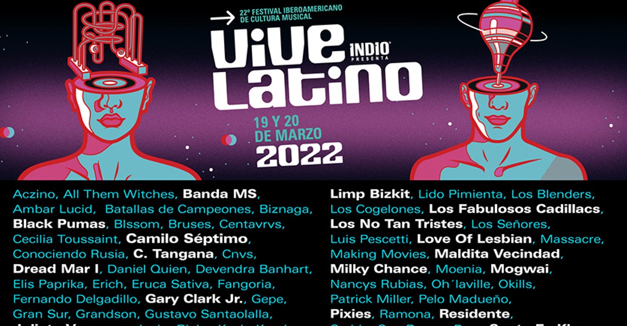 Luego de una pausa por la pandemia, el Vive Latino está de regreso.