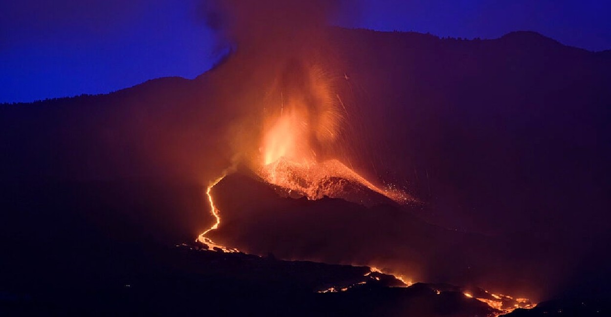 Volcán Cumbre Vieja de La Palma. | Foto: Cortesía.