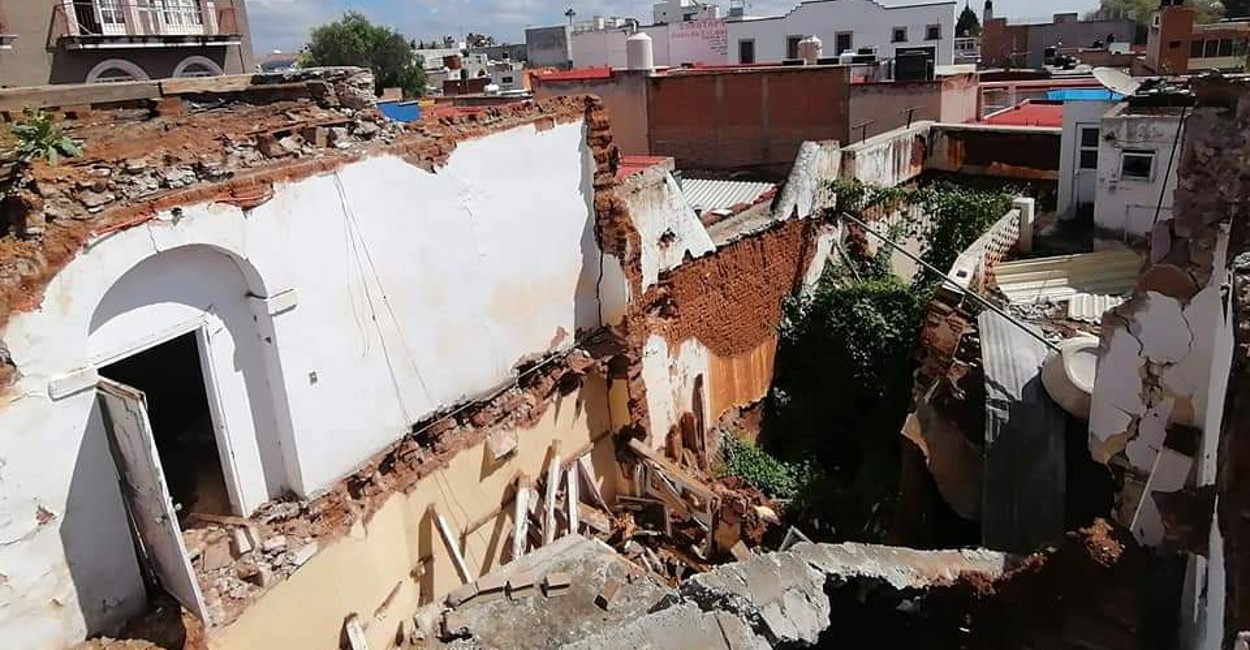 Los daños en la estructura se agravaron por las lluvias. | Foto: Marcela Espino.