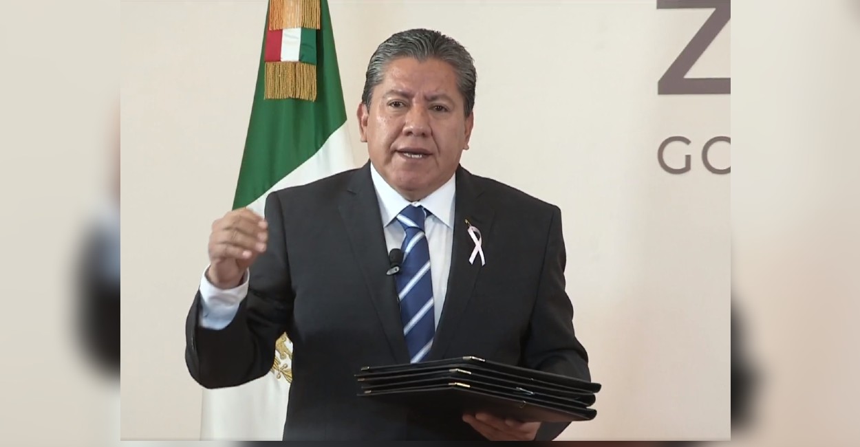El gobernador confía que paso a paso Zacatecas salga de la crisis. / Foto: Cortesía