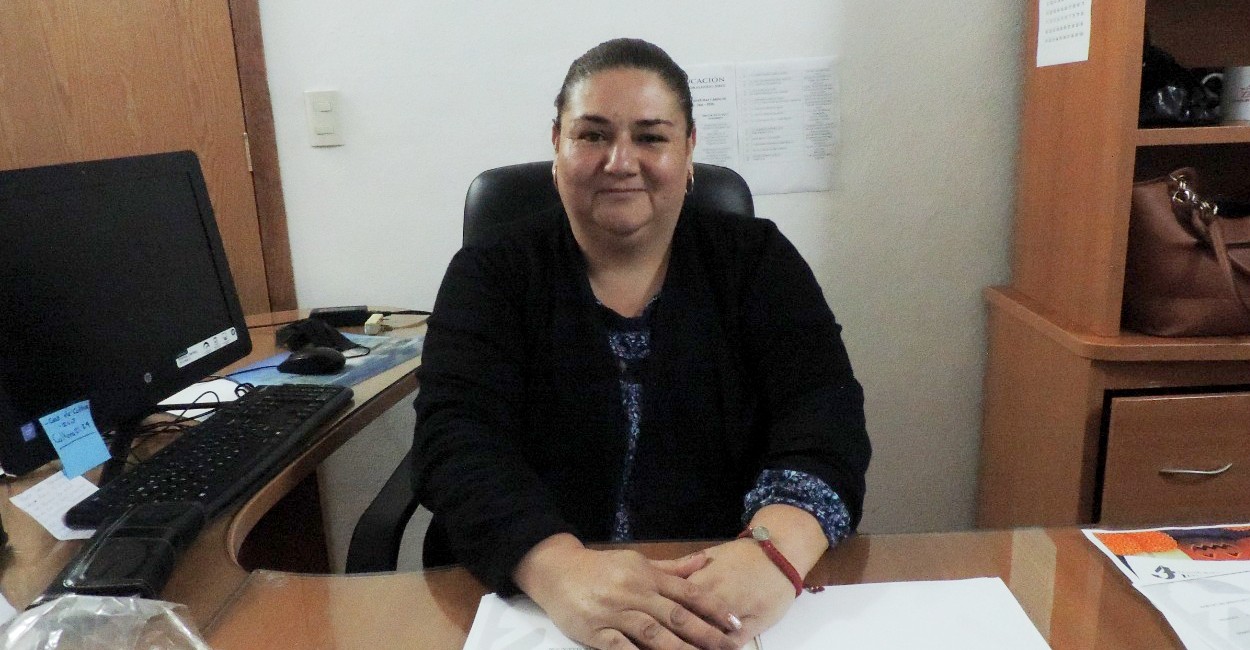 María Esther Ibarra, titular del departamento de educación. | Foto: Silvia Vanegas.