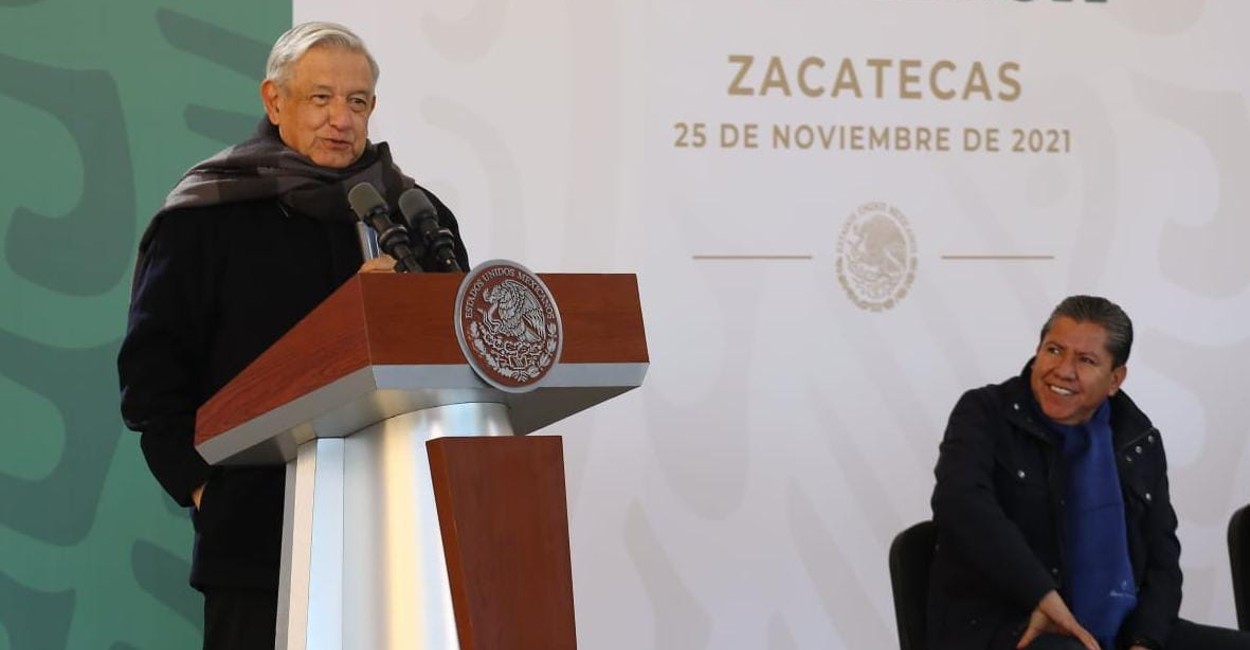 Andrés Manuel López Obrador y David Monreal Ávila. | Foto: David Castañeda.