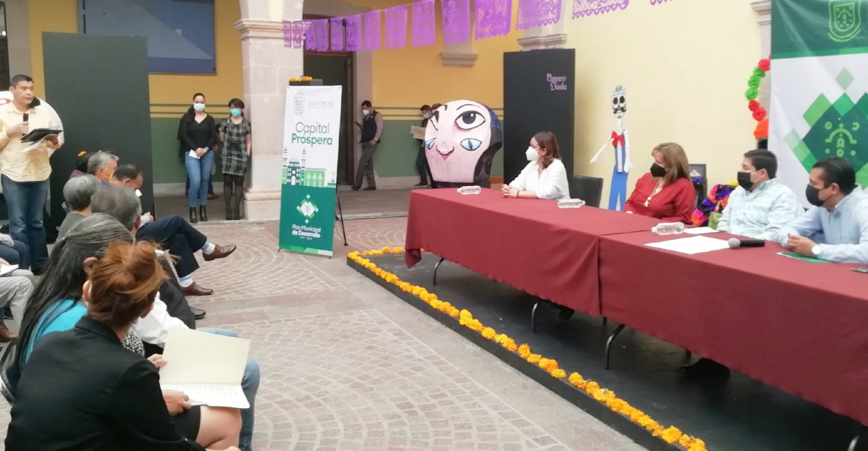Presentarán el Programa Municipal de Desarrollo del Ayuntamiento de Zacatecas. | Foto: Rafael de Santiago.