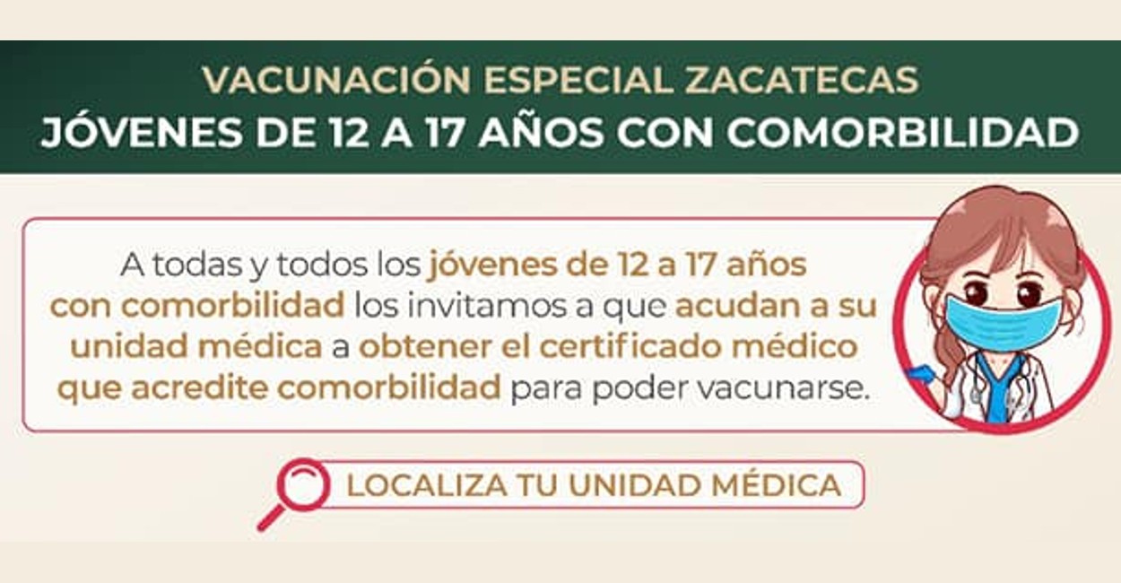 Vacunación contra el Covid-19 en Zacatecas. | Foto: Cortesía.
