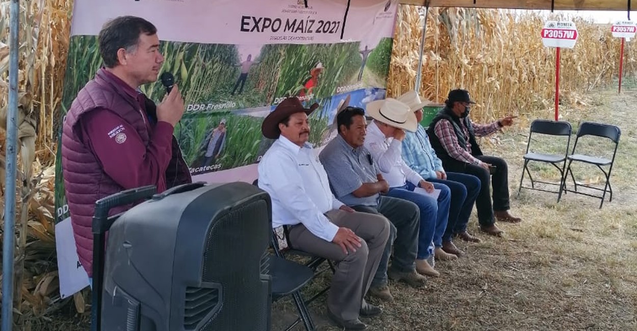 Realizaron una expo sobre el Maíz en la comunidad de El Salto. | Foto: Marcela Espino.