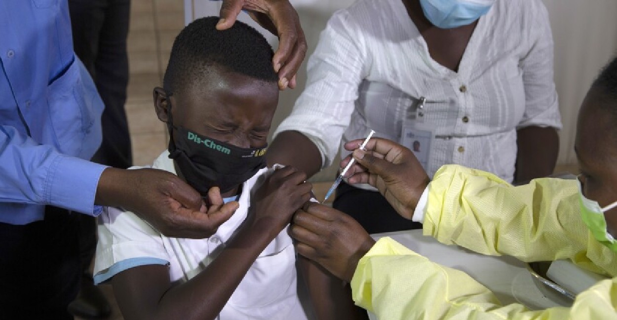 Menores de 12 años no pueden recibir la vacuna en Sudáfrica. | Foto: cortesía.