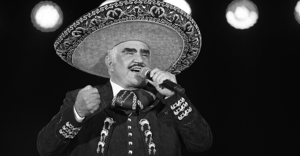 Vicente Fernández 'El Charro de México. | Foto: Cortesía.