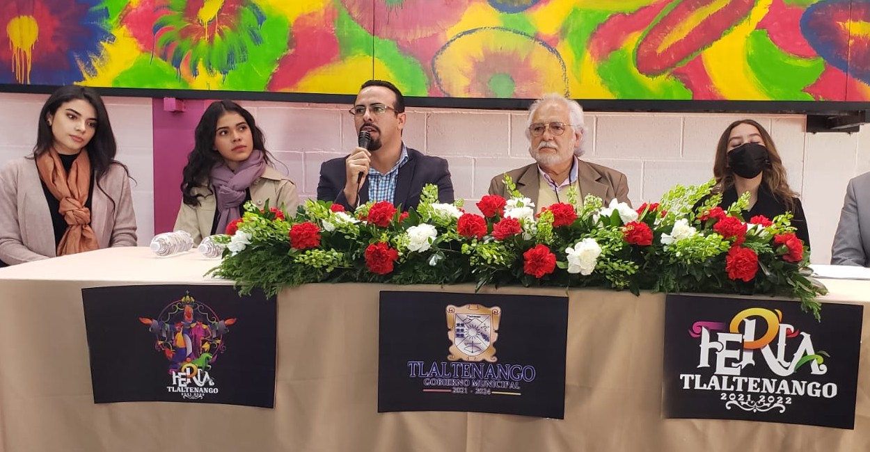 Las tres candidatos a reina de la Feria Regional en Tlaltenango engalanaron conferencia de prensa de este  viernes, se trata de Erika, Monsterrat y María Fernanda.