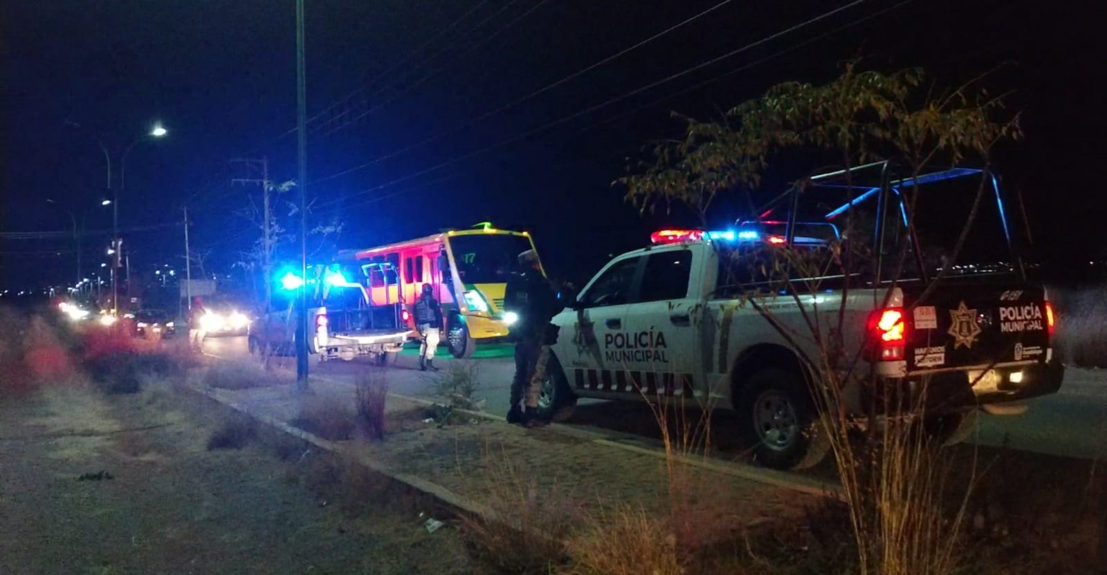 El incidente pasó el miércoles a las 7:35 de la noche en la avenida Prolongación Barones. | Foto: Cortesía
