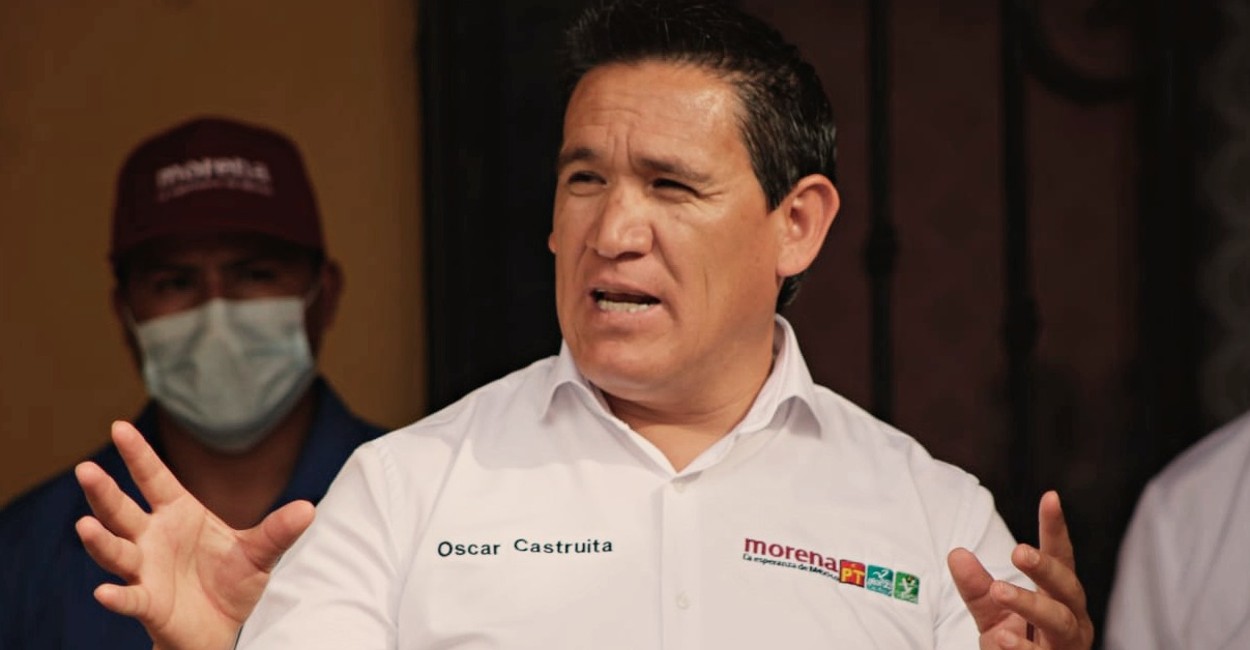 Oscar Castruita, titular del Sindicato Nacional de Trabajadores de la Educación (SNTE). | Foto: Cortesía.