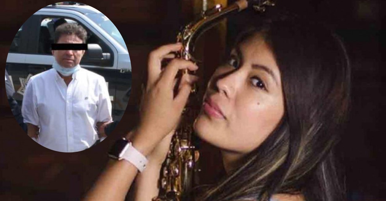 María Elena Ríos Ortiz saxofonista agredida con ácido.