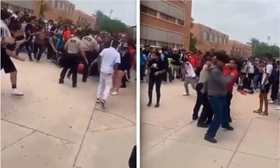 Vídeo: Padre se enfrenta con 30 estudiantes que le hacían bullying a sus hijos