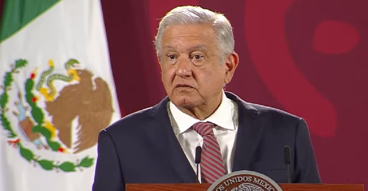 Andrés Manuel López Obrador en la conferencia Mañanera