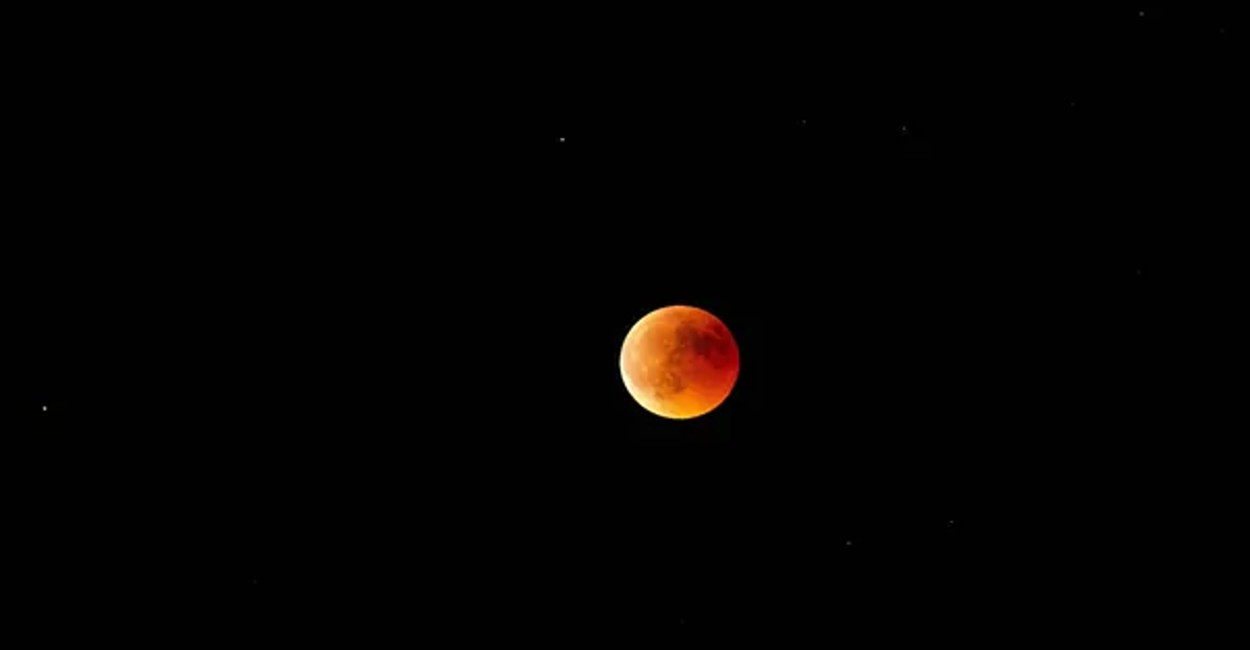 La luna se verá roja por un fenómeno óptico. | Foto: Cortesía