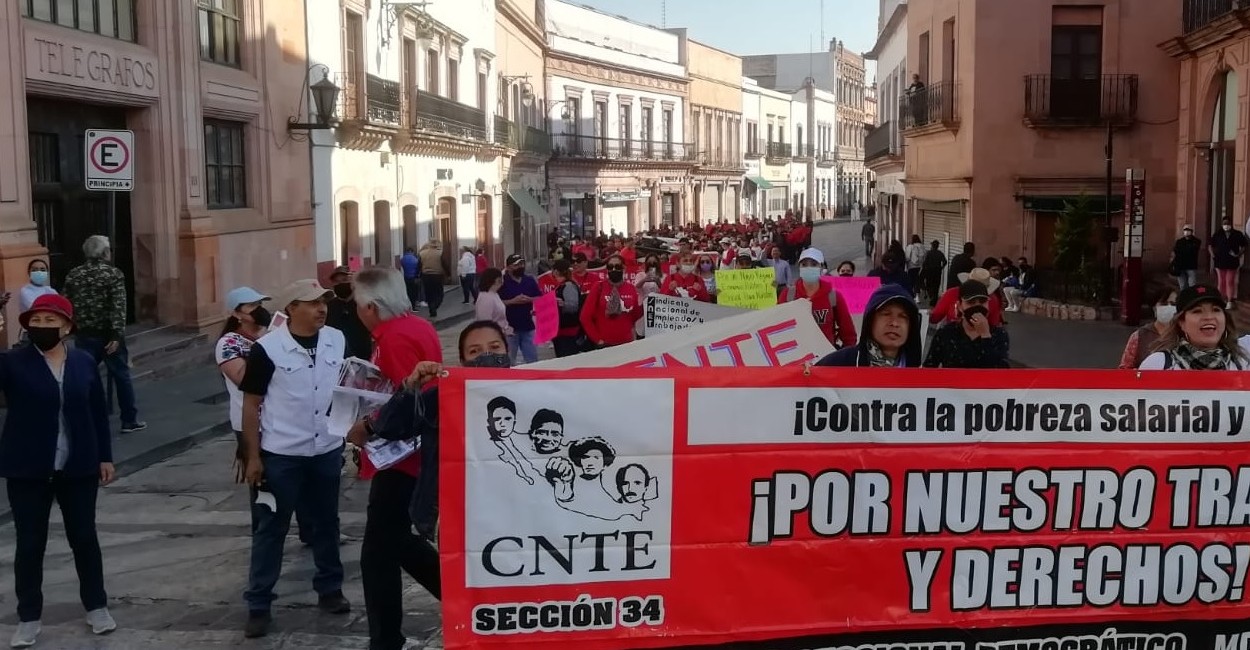 Los sindicatos marcharon por las calles del centro de la ciudad |Foto: Rafael de Santiago. 