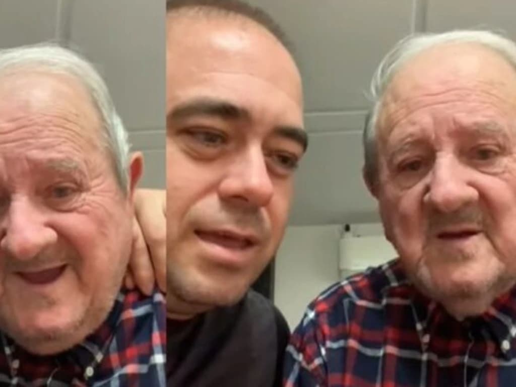 Video: La tierna y dulce reacción de un padre con Alzheimer al reconocer a su hijo