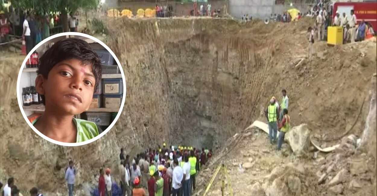 Unos 150 trabajadores tratan de cavar un túnel para llegar al niño
