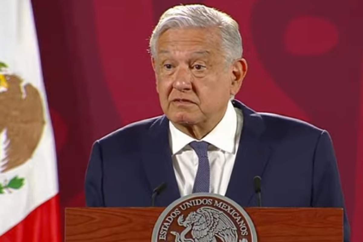 Andrés Manuel López Obrador en conferencia Mañanera