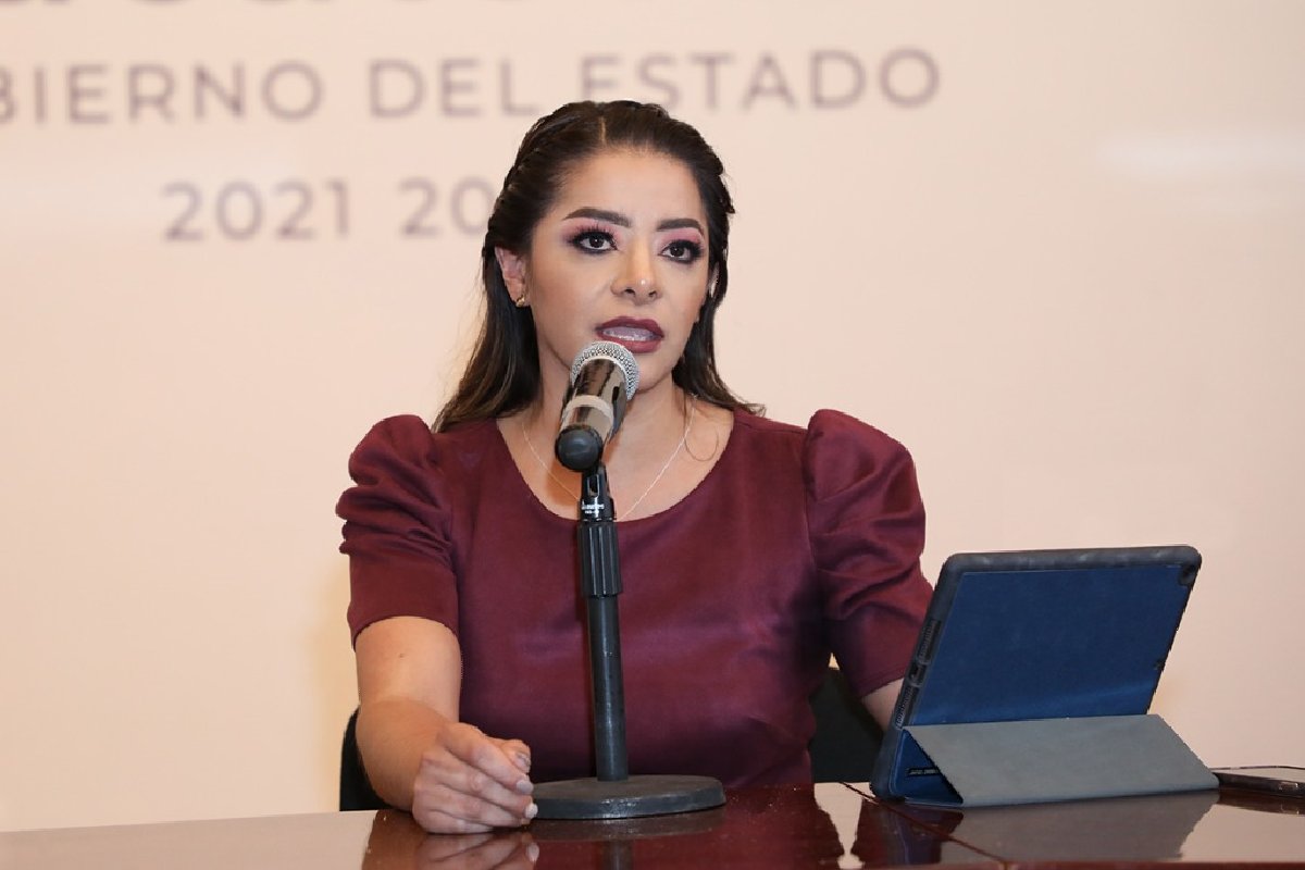 Humbelina López Loera, titular de la Secretaría de la Función Pública (SFP).