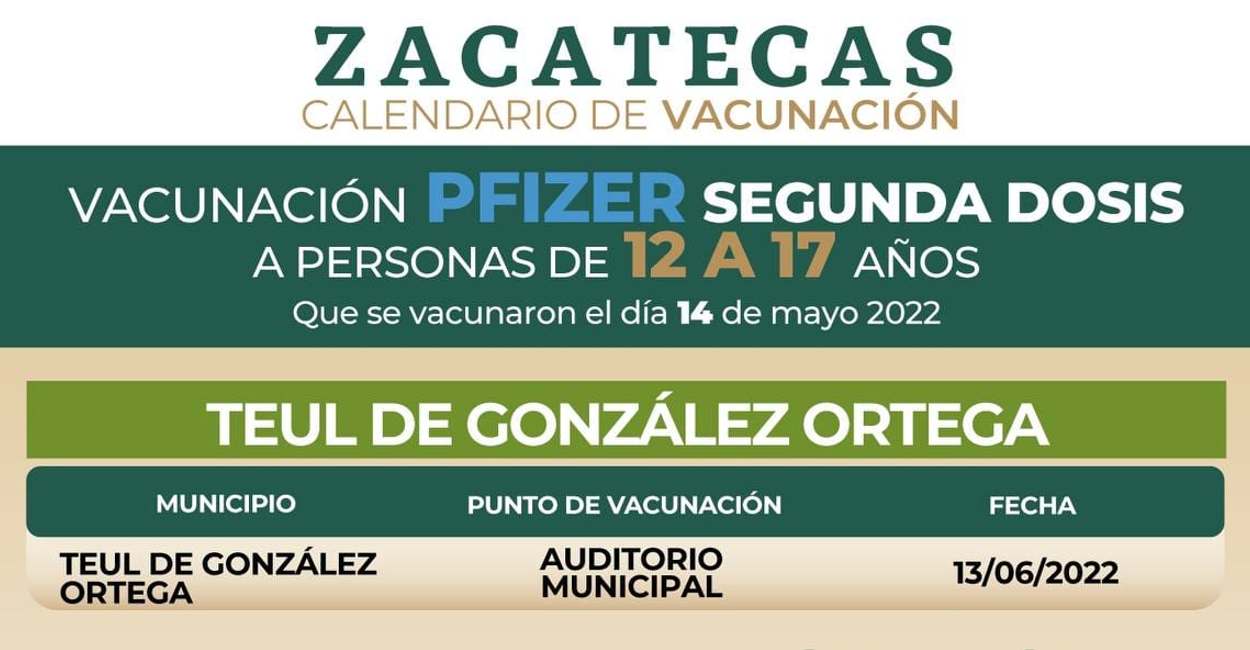 Calendario de vacunación contra el Covid-19