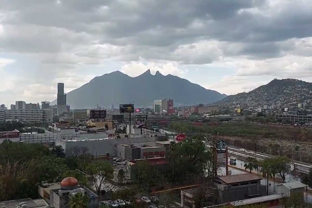 Lluvia en Monterrey