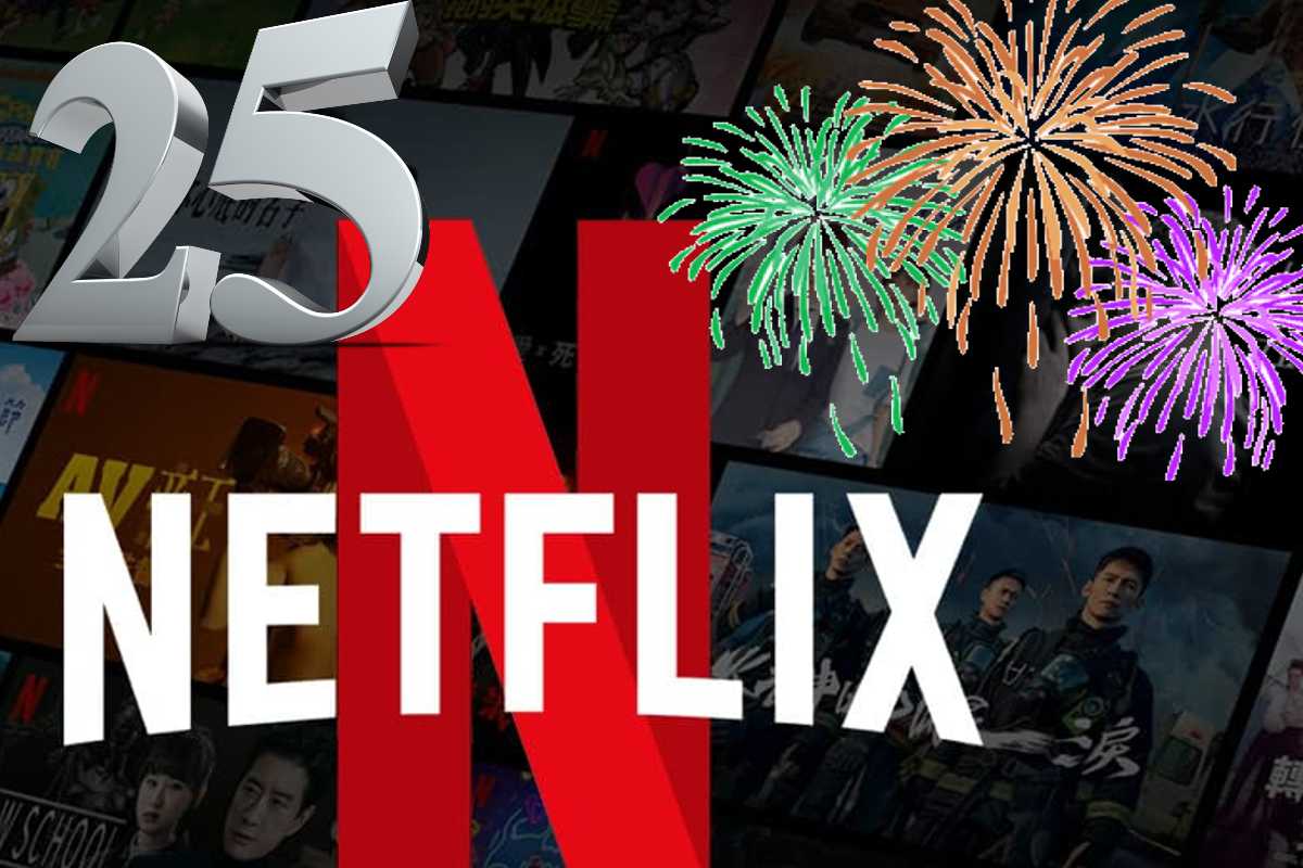 25 años de Netflix. | Foto: Cortesía.