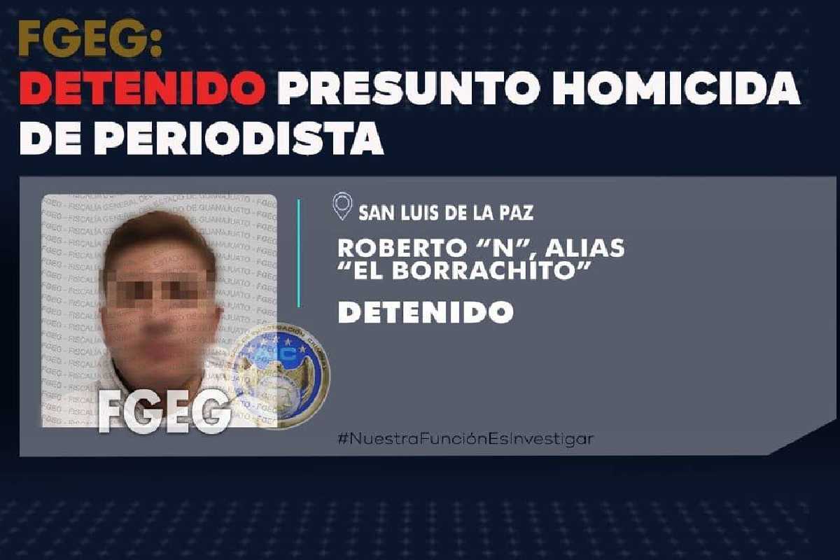 Ernesto 'N' fue detenido por el homicidio del periodista Ernesto Méndez. | Foto: Cortesía.