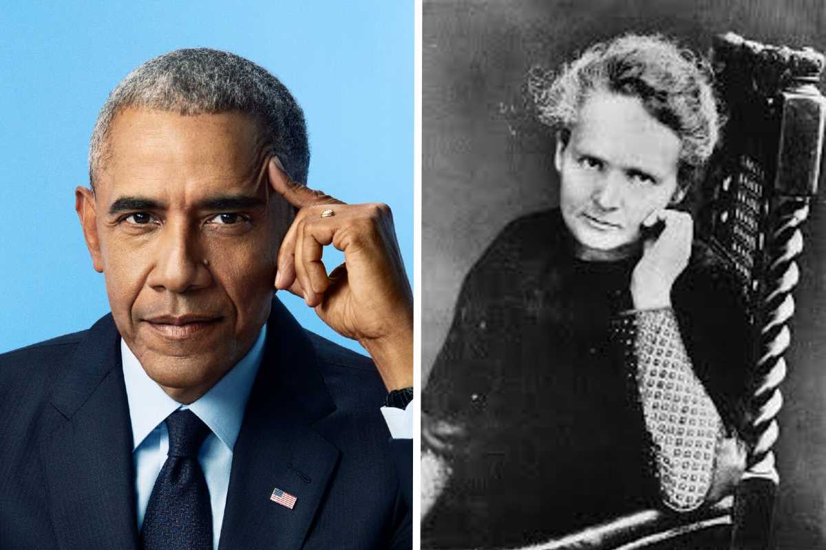 Barack Obama y Marie Curie Dos famosos zurdos