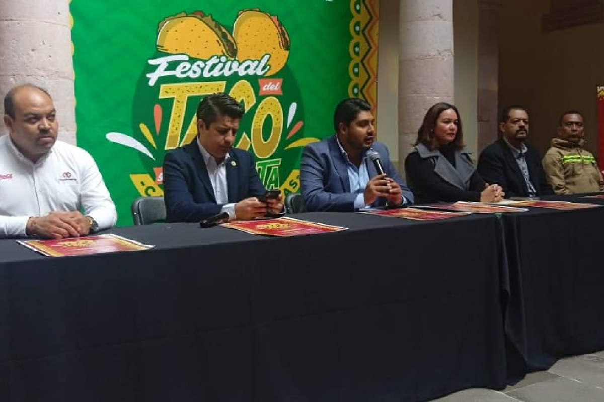 El Festival del Taco y la Gordita Zacatecas regresa tras dos años de pandemia. | Foto: Manuel Medina.