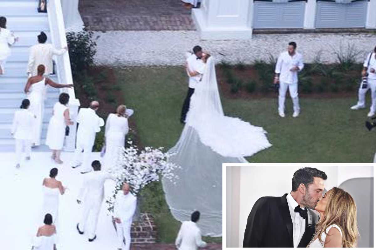 Jennifer Lopez y Ben Affleck se vuelven a casar.
