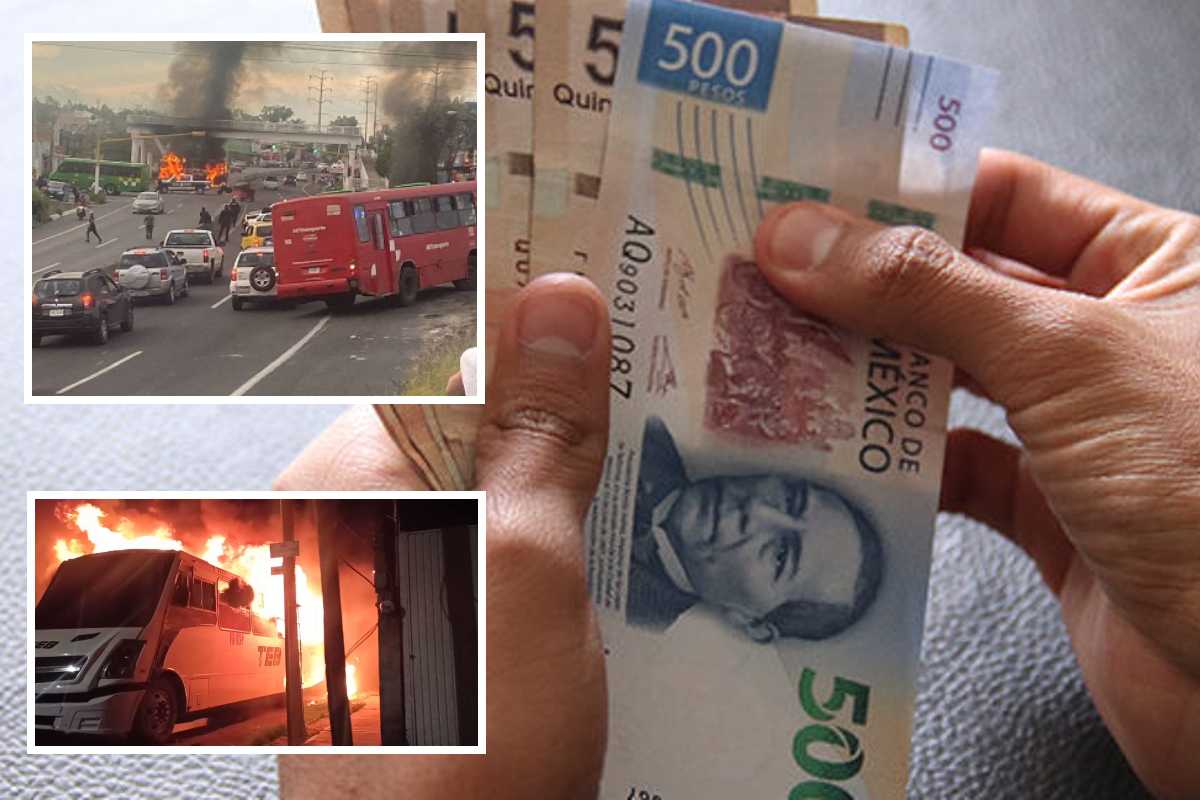 Les pagaron tres mil pesos por cada auot quemado