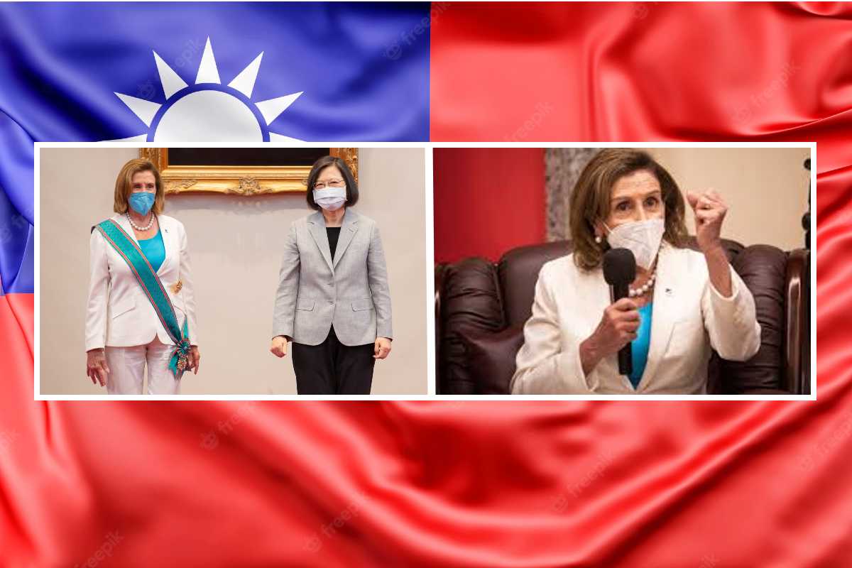 Nancy Pelosi y Tsai Ing-wen en Taiwán. | Foto: Cortesía.