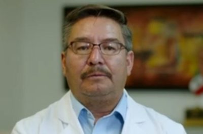 Oswaldo Pinedo, Secretario de Salud de Zacatecas