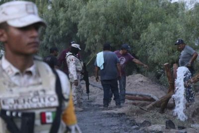 Mineros atrapados en Coahuila