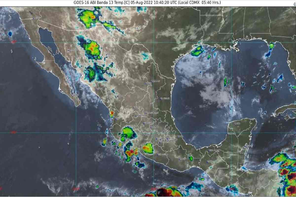 Clima Zacatecas 05 de agosto
