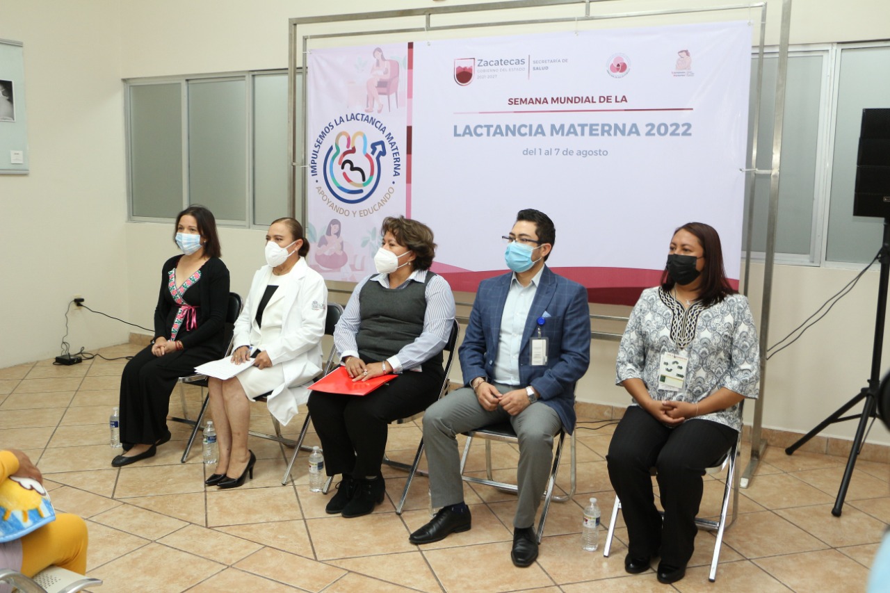 Arranca en Zacatecas la Semana Mundial de Lactancia Materna