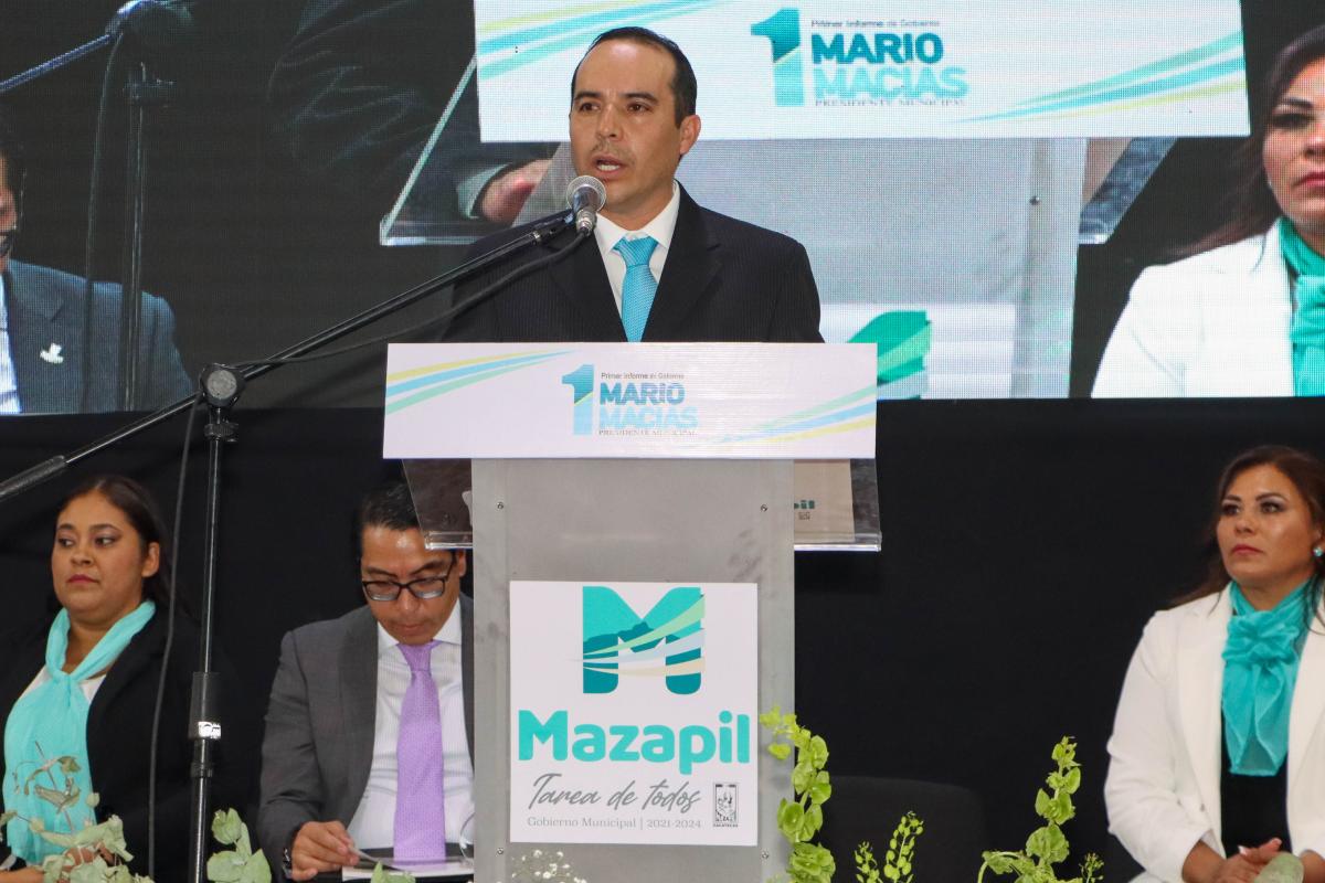 Mario Macías Zúñiga, presidente municipal de Mazapil. / Foto: Cortesía
