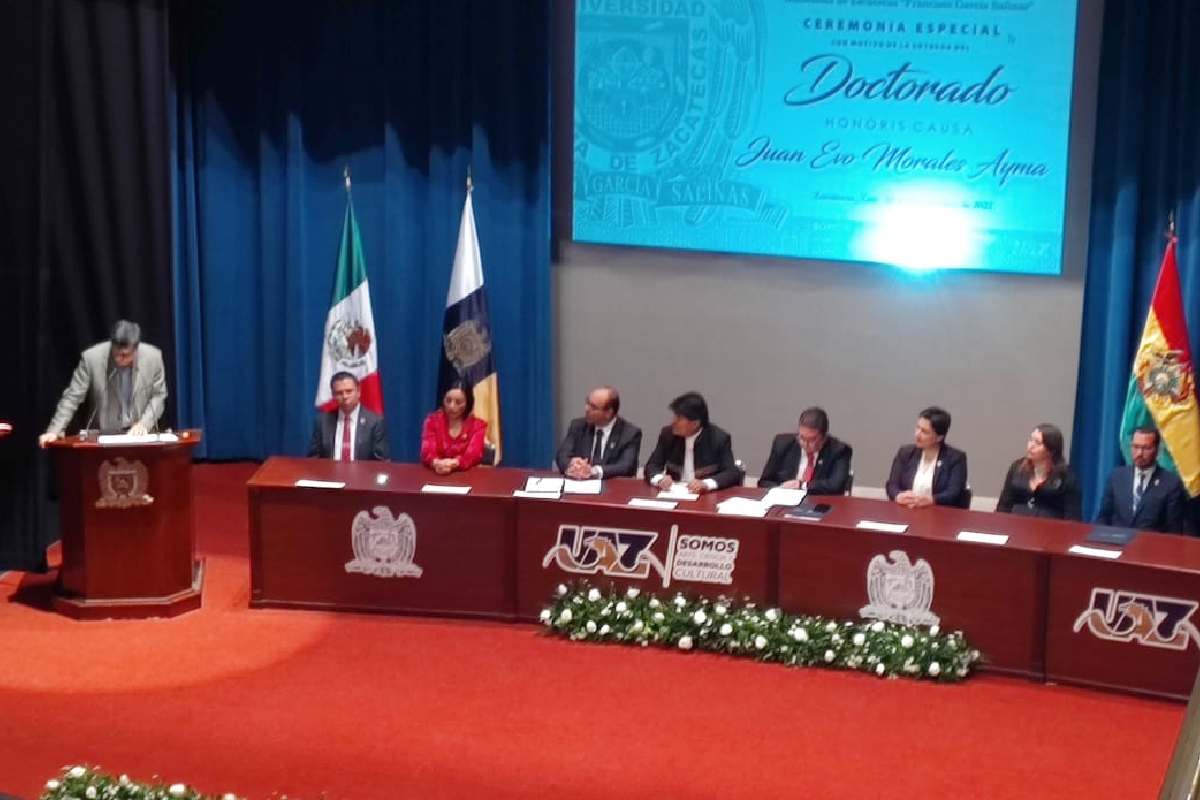 Evo Morales recibirá el Doctorado Honoris Causa; aquí te decimos qué es y quiénes pueden recibirlo. | Foto: Cortesía.