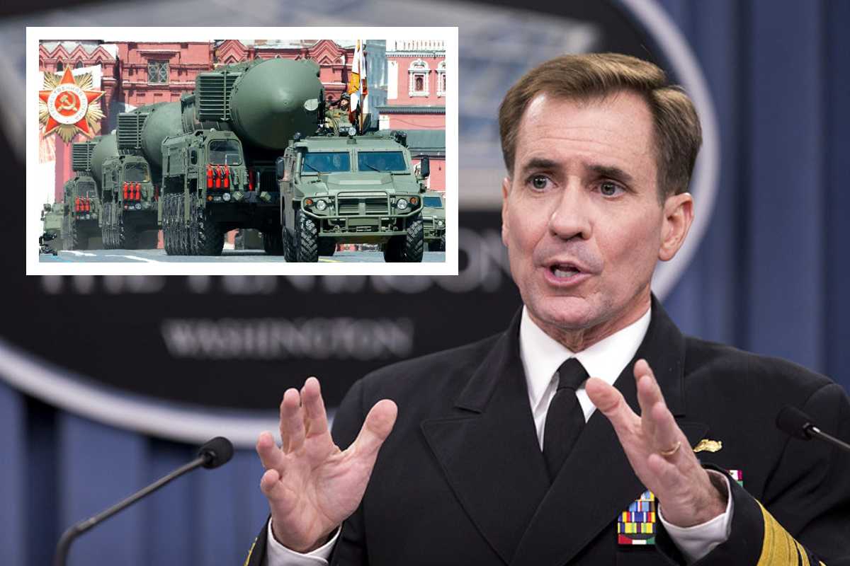 uso de armas nucleares John Kirby, portavoz del Consejo de Seguridad Nacional de la Casa Blanca