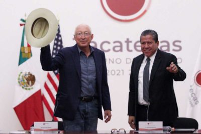 Ken Salazar, visita Zacatecas.
