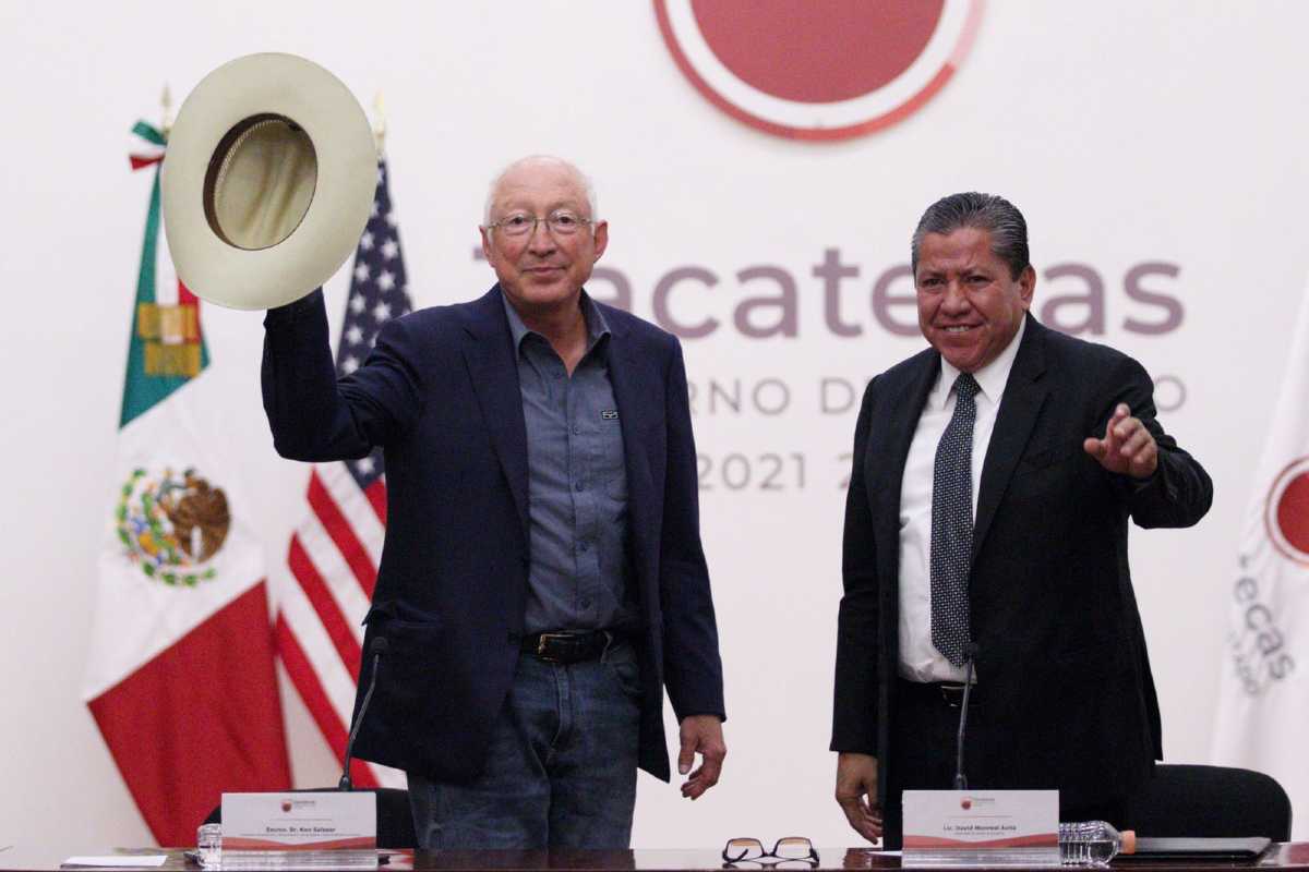 Ken Salazar, visita Zacatecas. Foto: Cortesía.