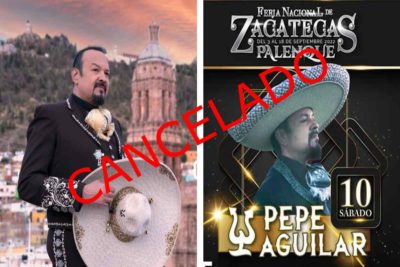 Pepe Aguilar cancela presentación