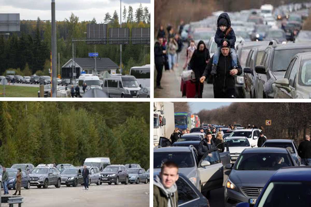 Rusos saturan frontera con Finlandia. | Foto: Cortesía.