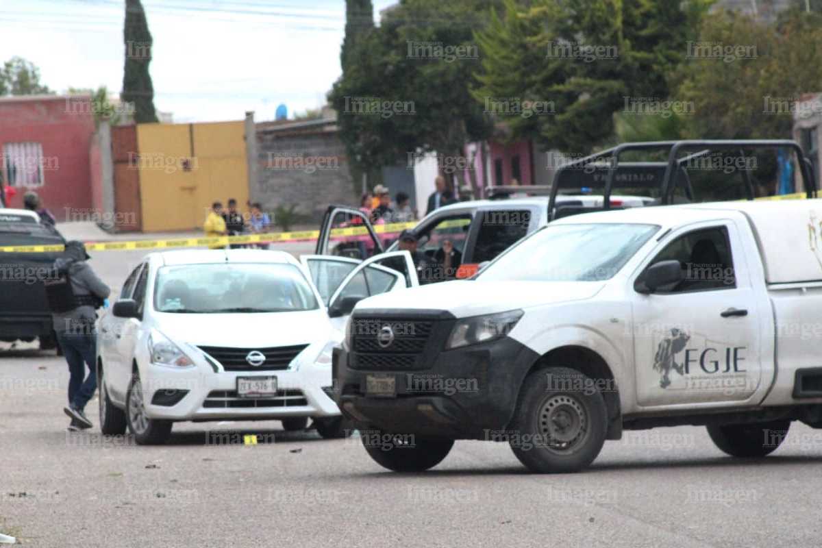 Asesinan a balazos a chofer de Uber, frente a una escuela. | Foto: Imagen de Zacatecas.