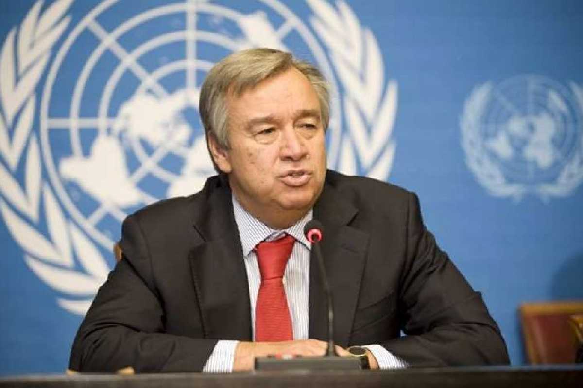 António Guterres, secretario general de la ONU. | Foto: Cortesía.