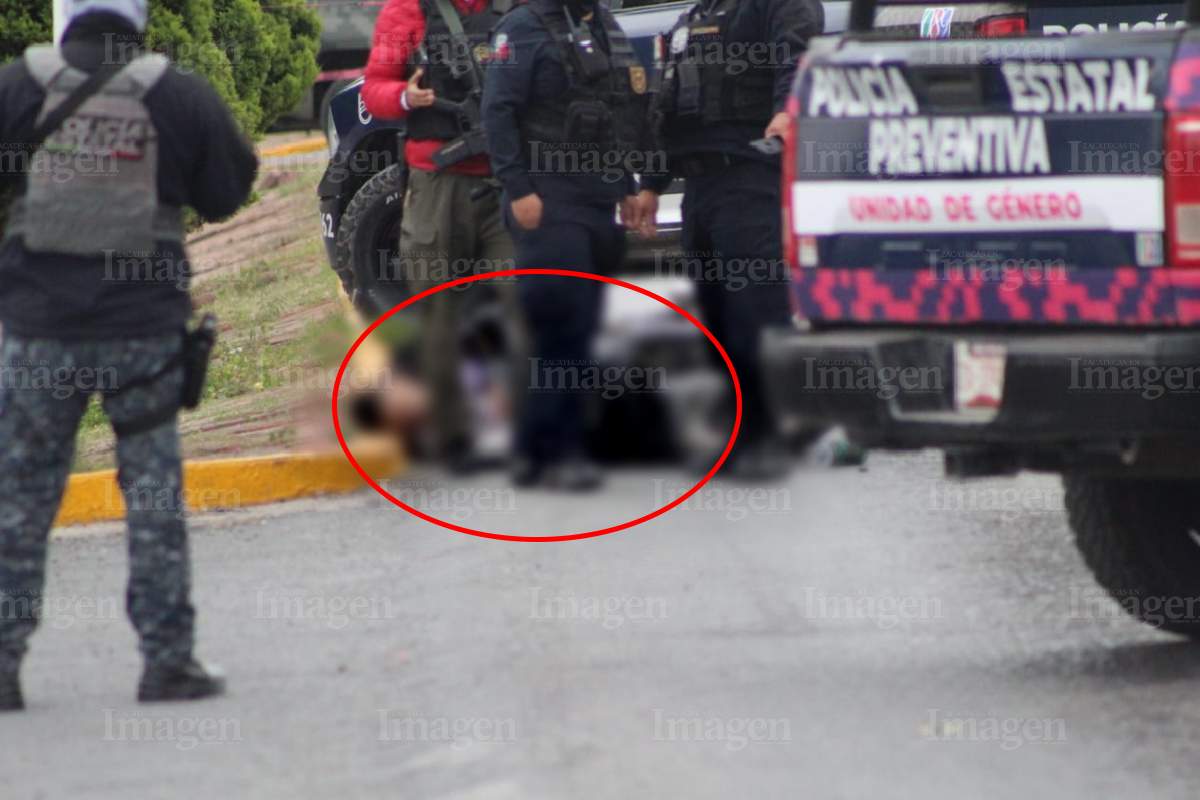 Hasta el momento el hombre fallecido está en calidad de desconocido. | Foto: Imagen de Zacatecas.