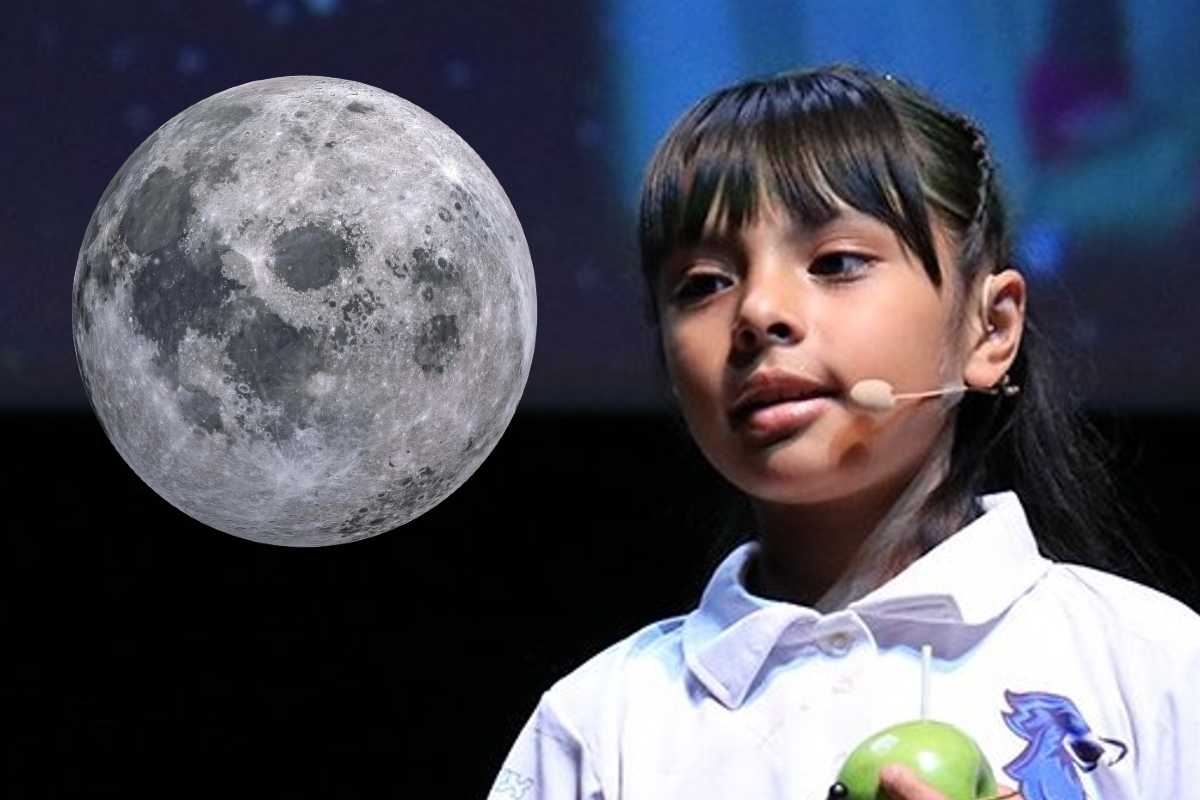 Adhara Maite Pérez La niña más inteligente del mundo. | Foto: Cortesía.