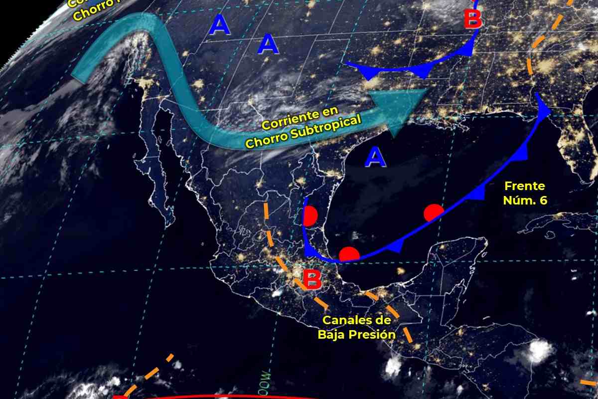 Mapa meteorológico de México de este 31 de octubre de 2022