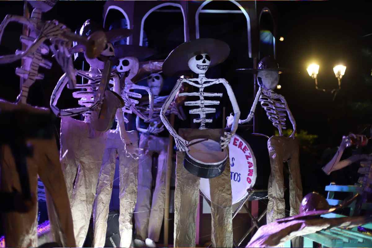 Inicio del Festival de Día de Muertos 2022 en Jerez, Zacatecas. | Foto: Cortesía.