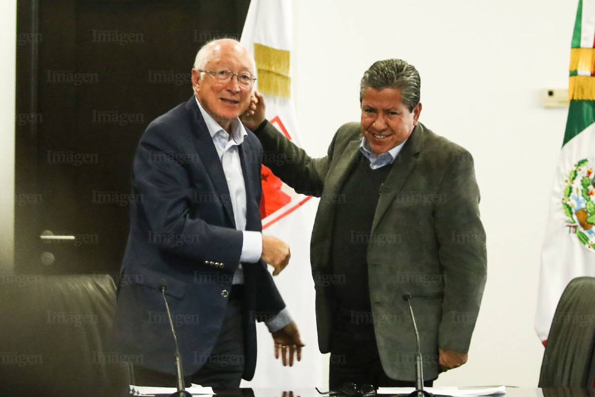 El embajador Ken Salazar dijo que la alerta contra Zacatecas no está en sus manos. |Foto: Adolfo Vladimir